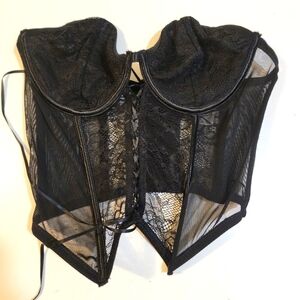 SPIRIT Blac Lace Bustier size M